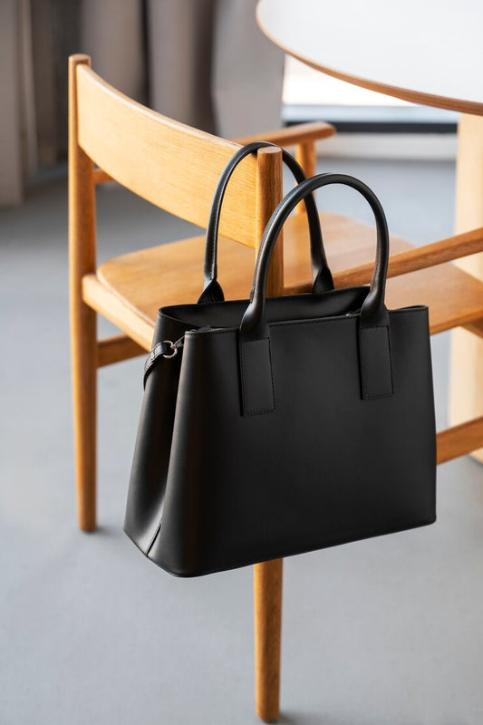 Black Leather Bag