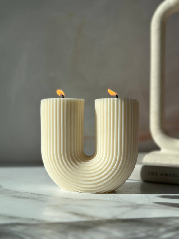 U Shaped Candle